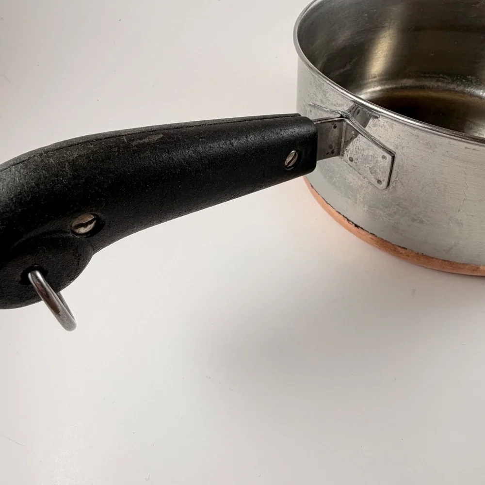 Vintage Revere Ware 1801 Copper Bottom 7